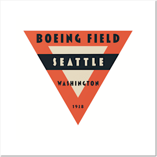 Boeing Field Seattle Posters and Art